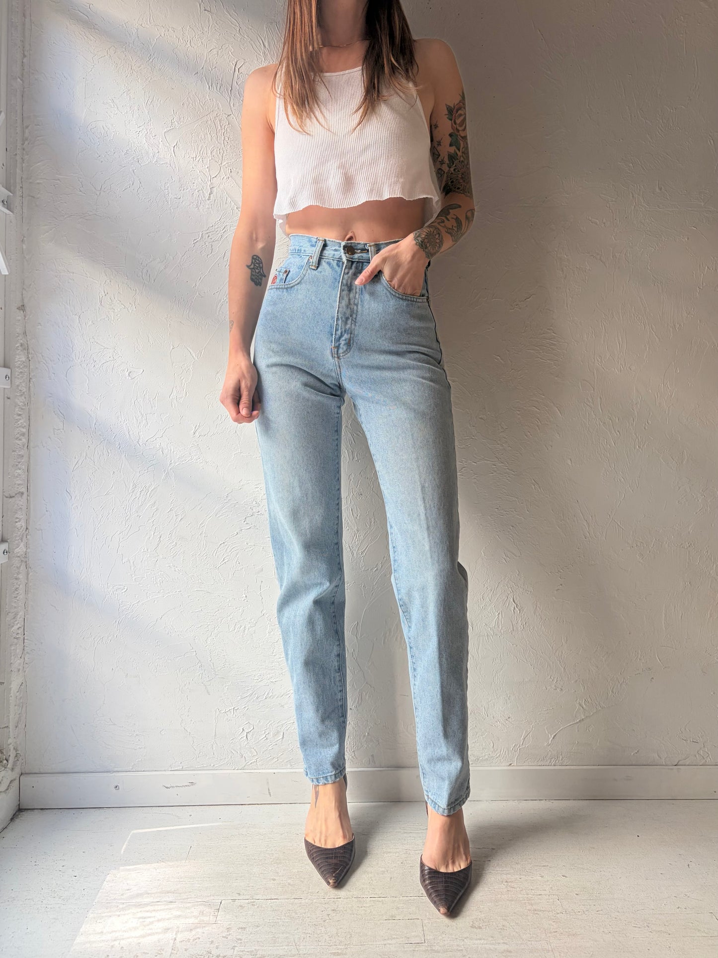90s 'Buffalo' Vintage Slim Fit Jeans / 24