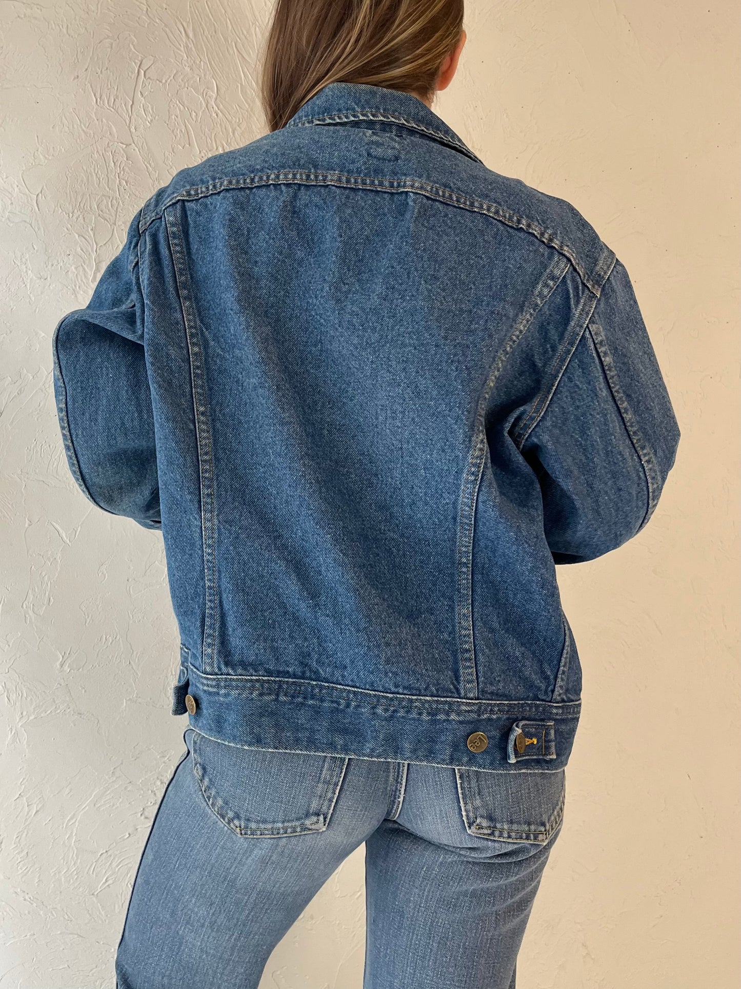 90s 'Lee' Denim Jacket / Made in Canada / Medium