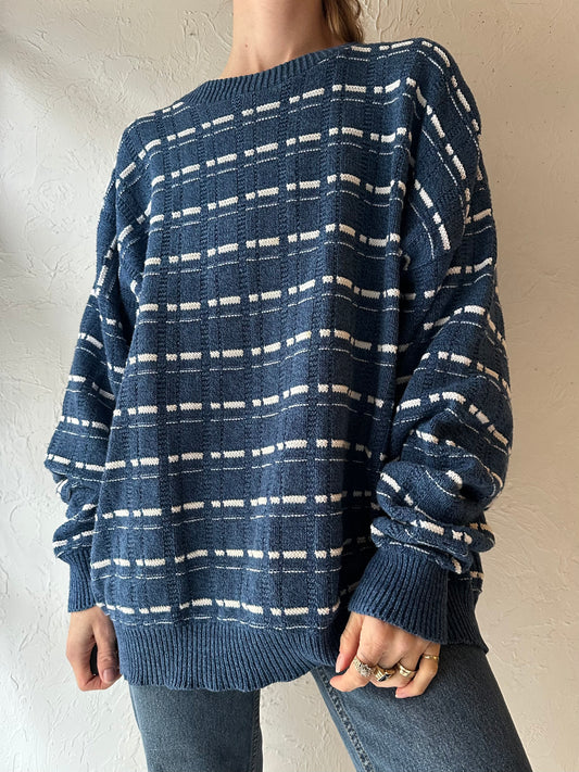 90s ‘Peconic Bay Traders’ Sweater / XL