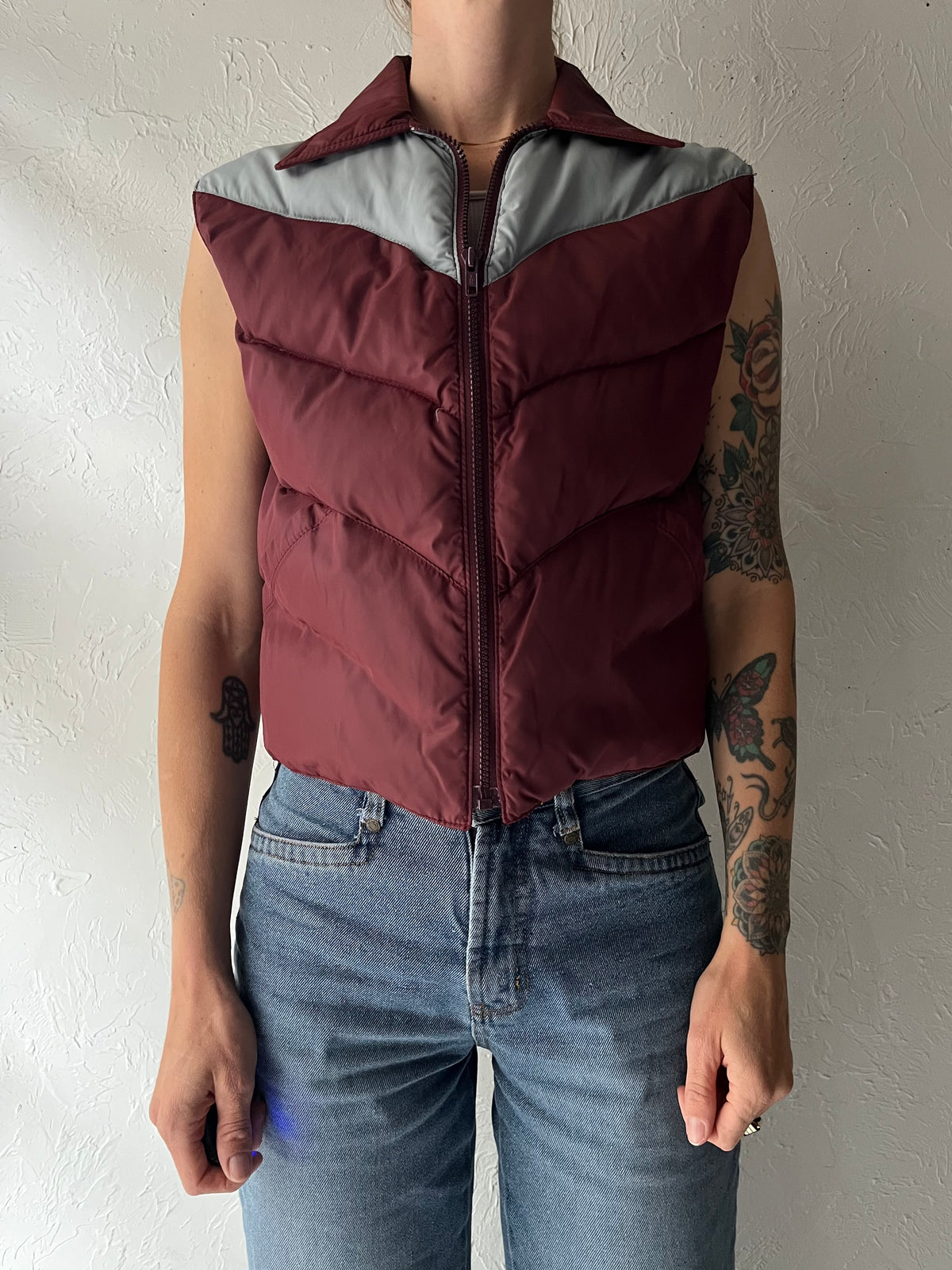 90s 'Sears' Winter Puffer Vest / Small