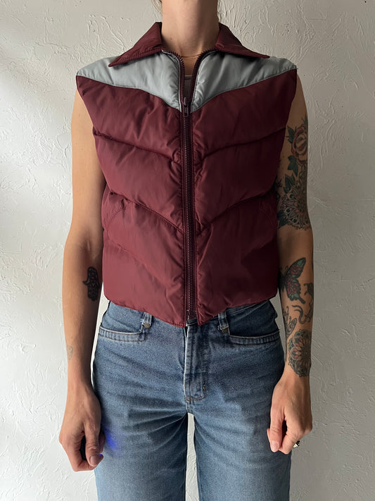 90s 'Sears' Winter Puffer Vest / Small