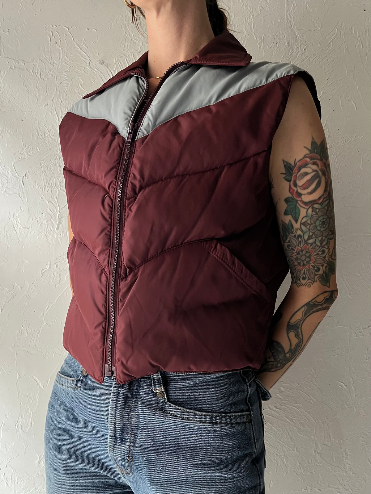 90s 'Sears' Winter Puffer Vest / Small