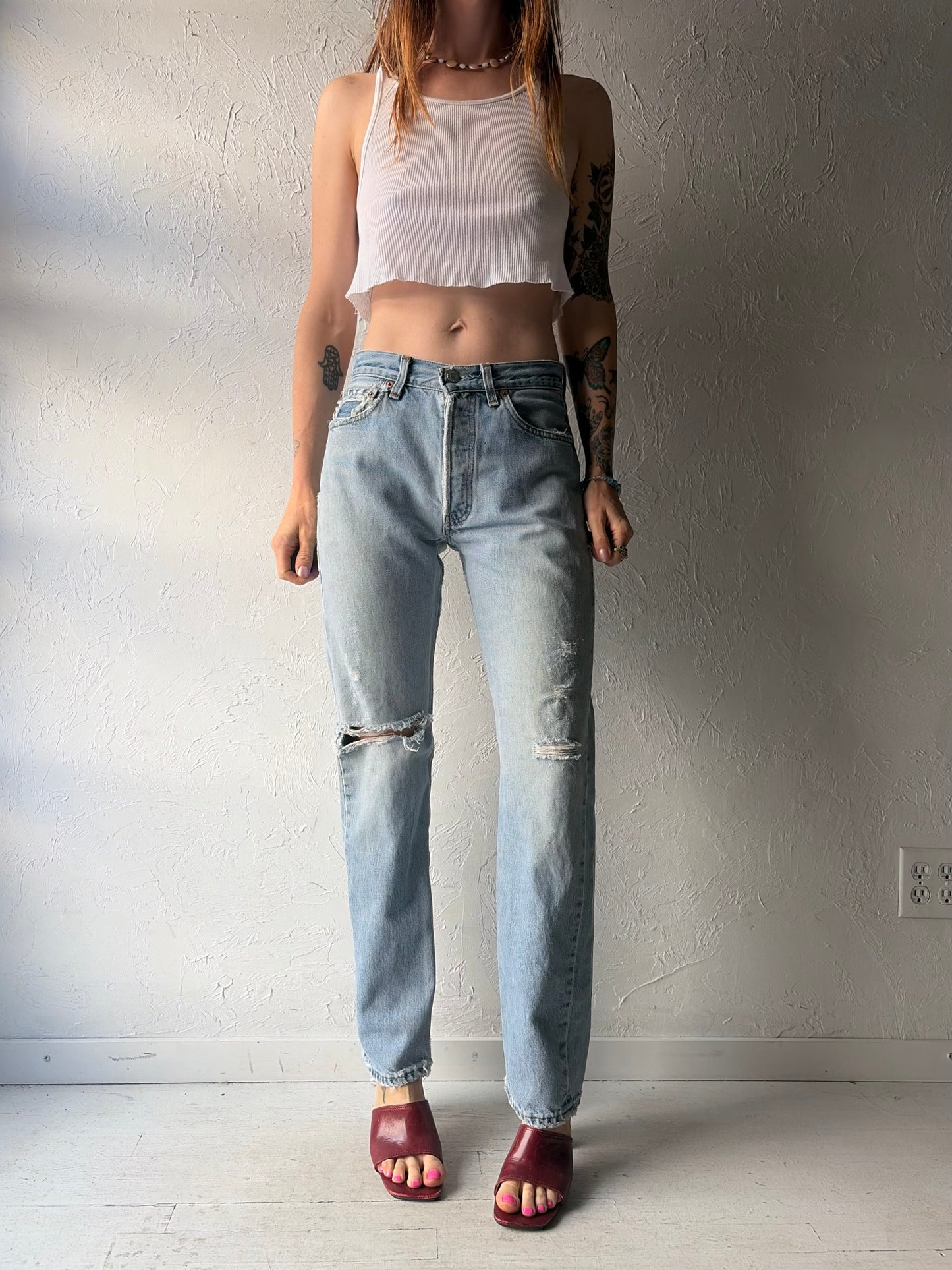 90s 'Levis 501' Jeans / Made in Canada / 28
