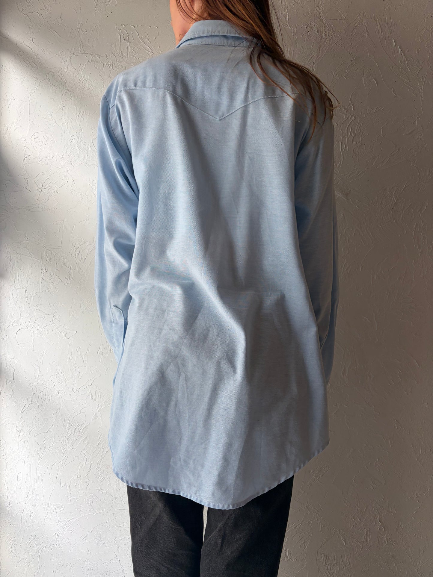 70s 'Lee' Vintage Western Pearl Snap Shirt / XL