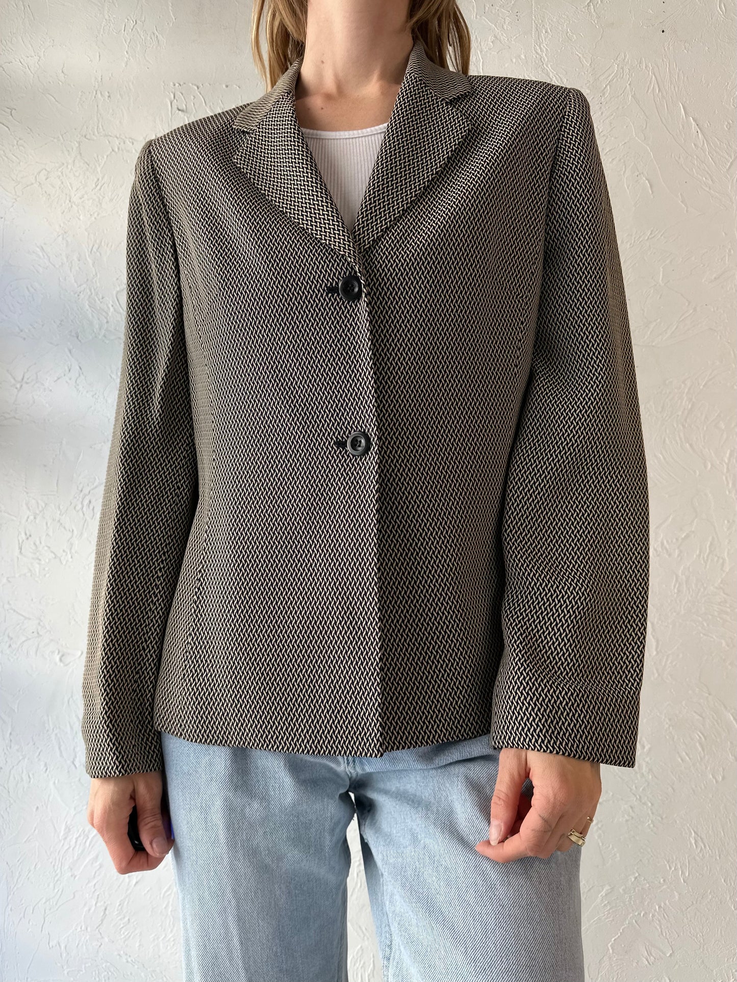 90s 'Jones Wear' Blazer Jacket / Small
