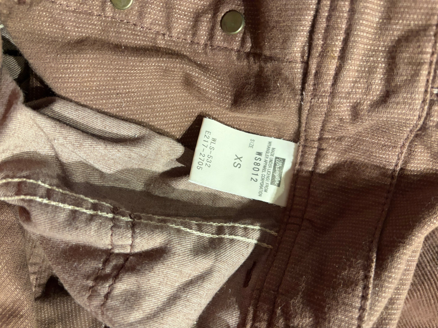90s 'Wrangler' Brown Corduroy Overalls / XS