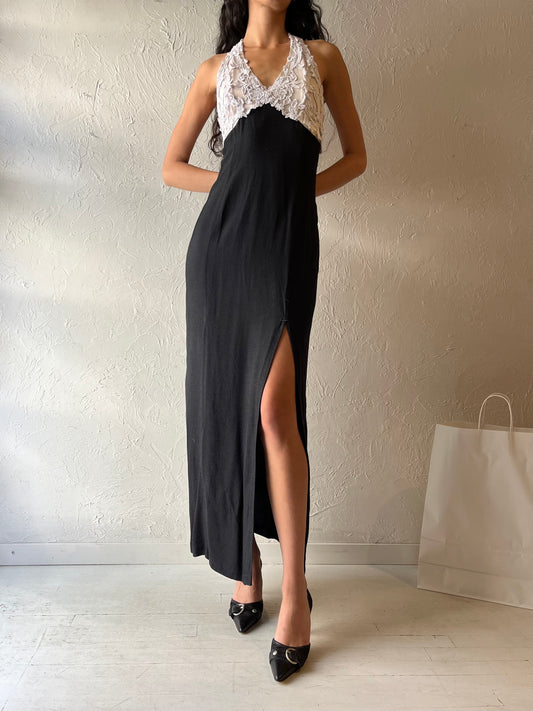 90s ‘Zum Zum’ Formal Halter Dress / Medium