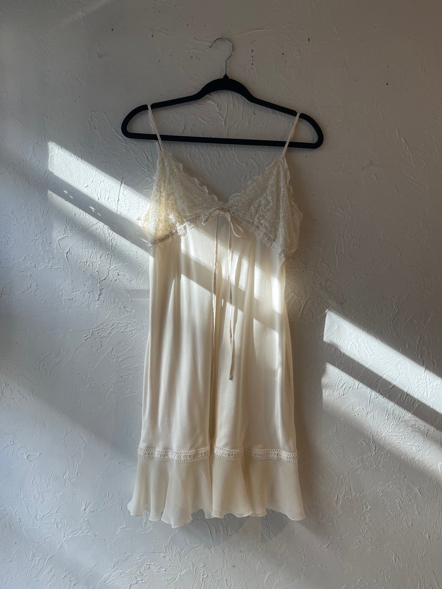 Y2k 'August Silks' Slip Dress / Large