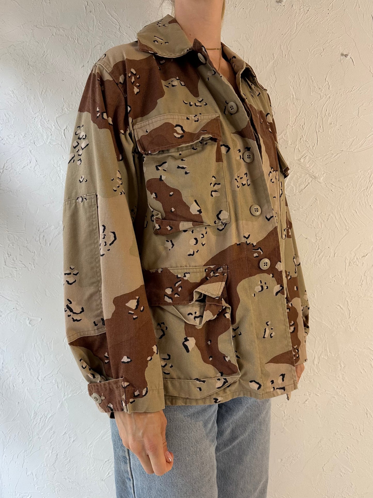 Vintage Desert Camouflage Jacket / Small