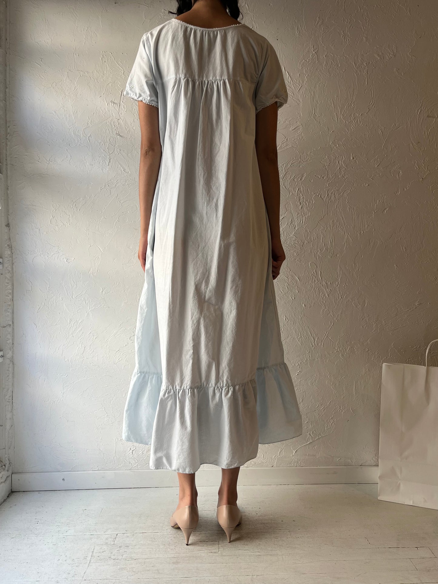 90s ‘Jodi & Arden’ Blue Night Dress / Medium