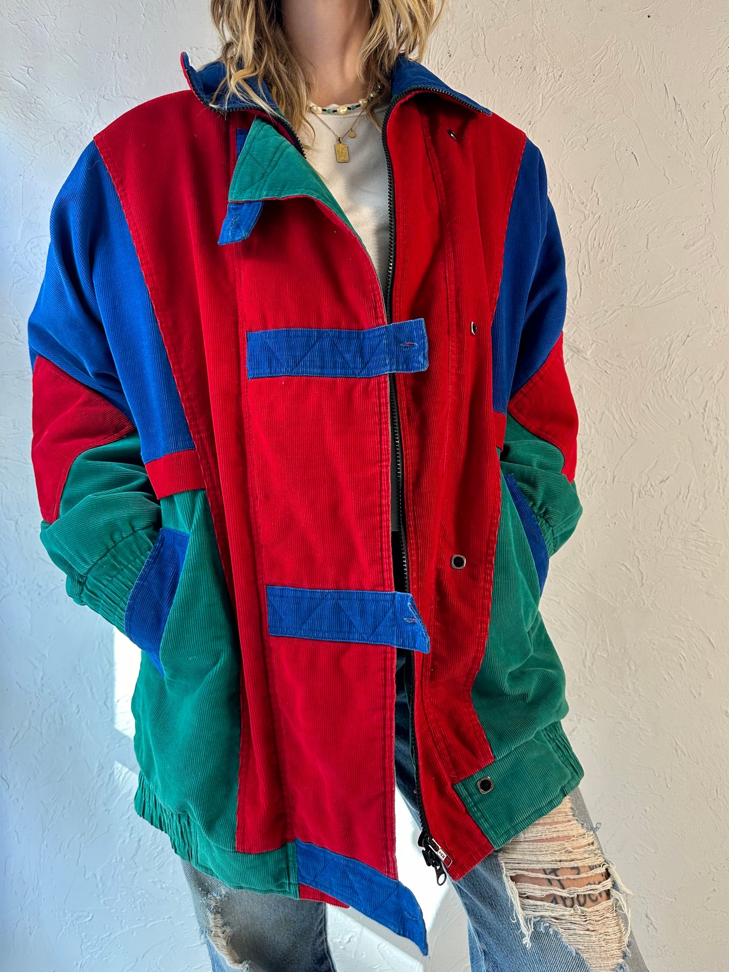 80s 'Bianca Sport' Corduroy Jacket / Medium