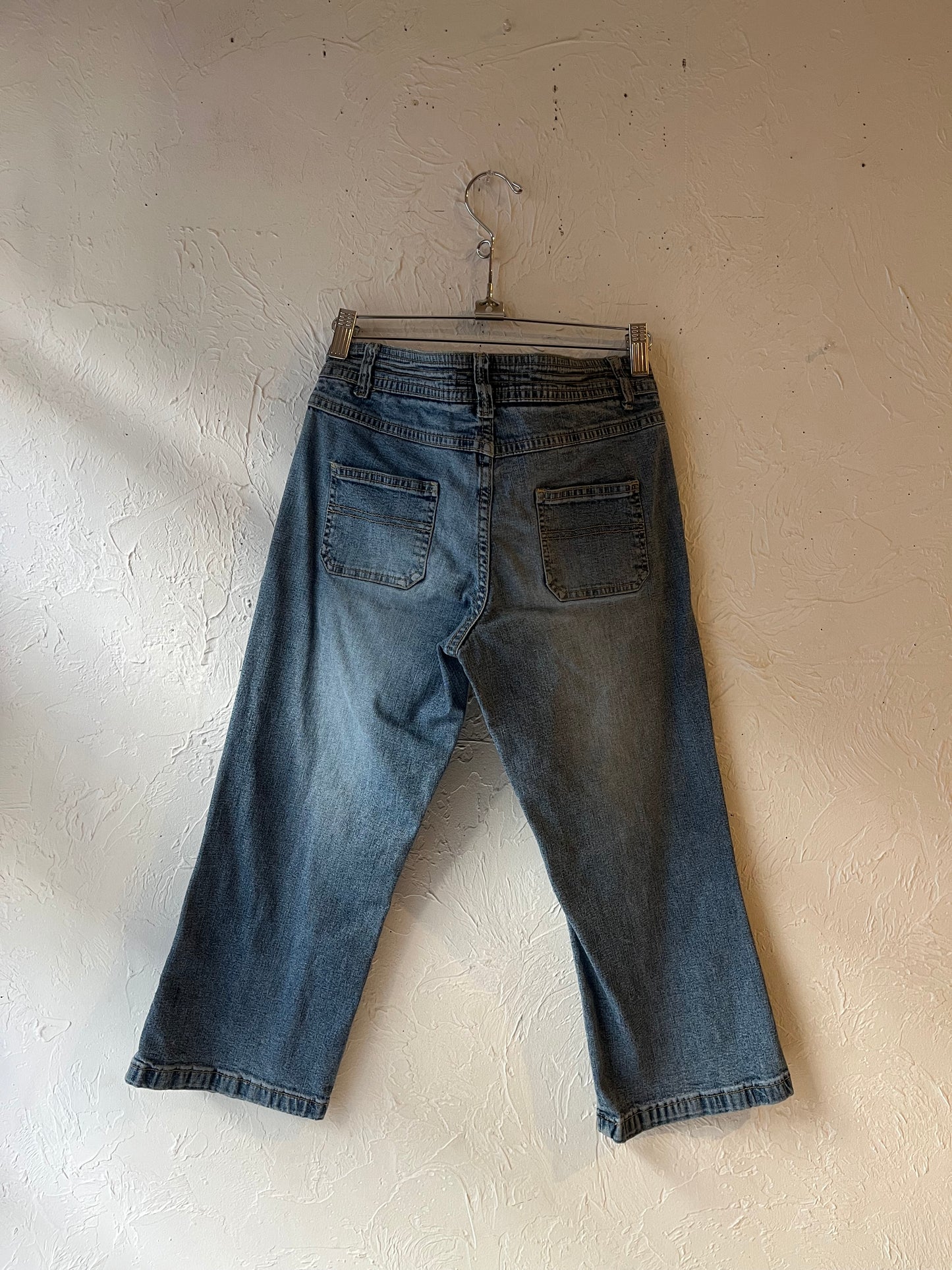 Y2k Denim Capris / Medium