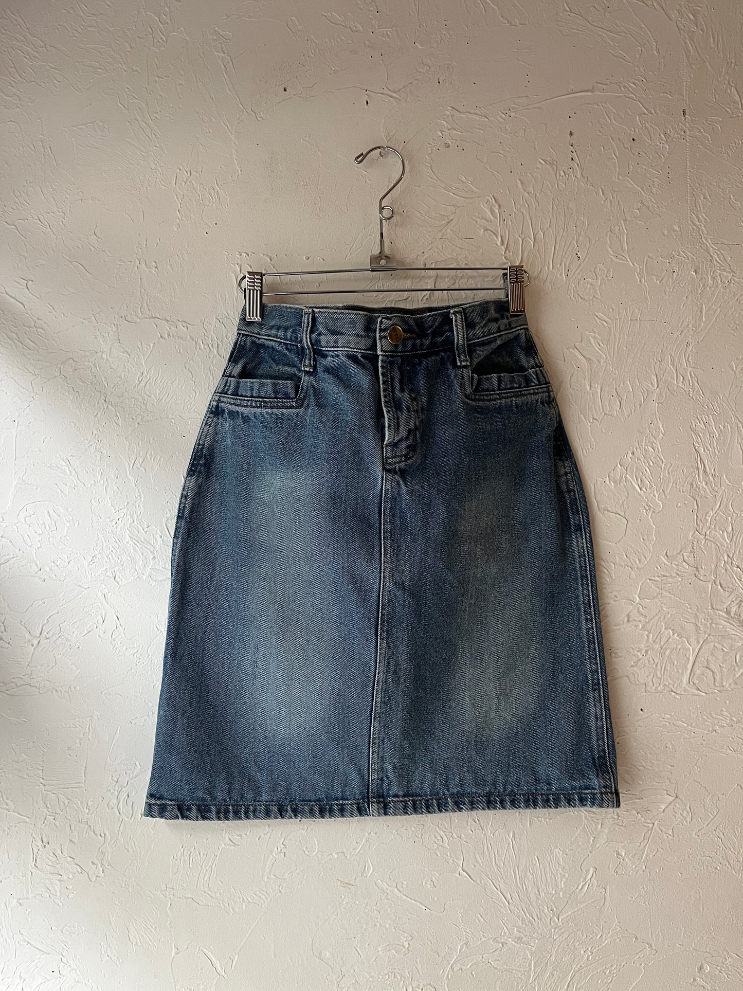'Hanshun' Jean Skirt / Medium