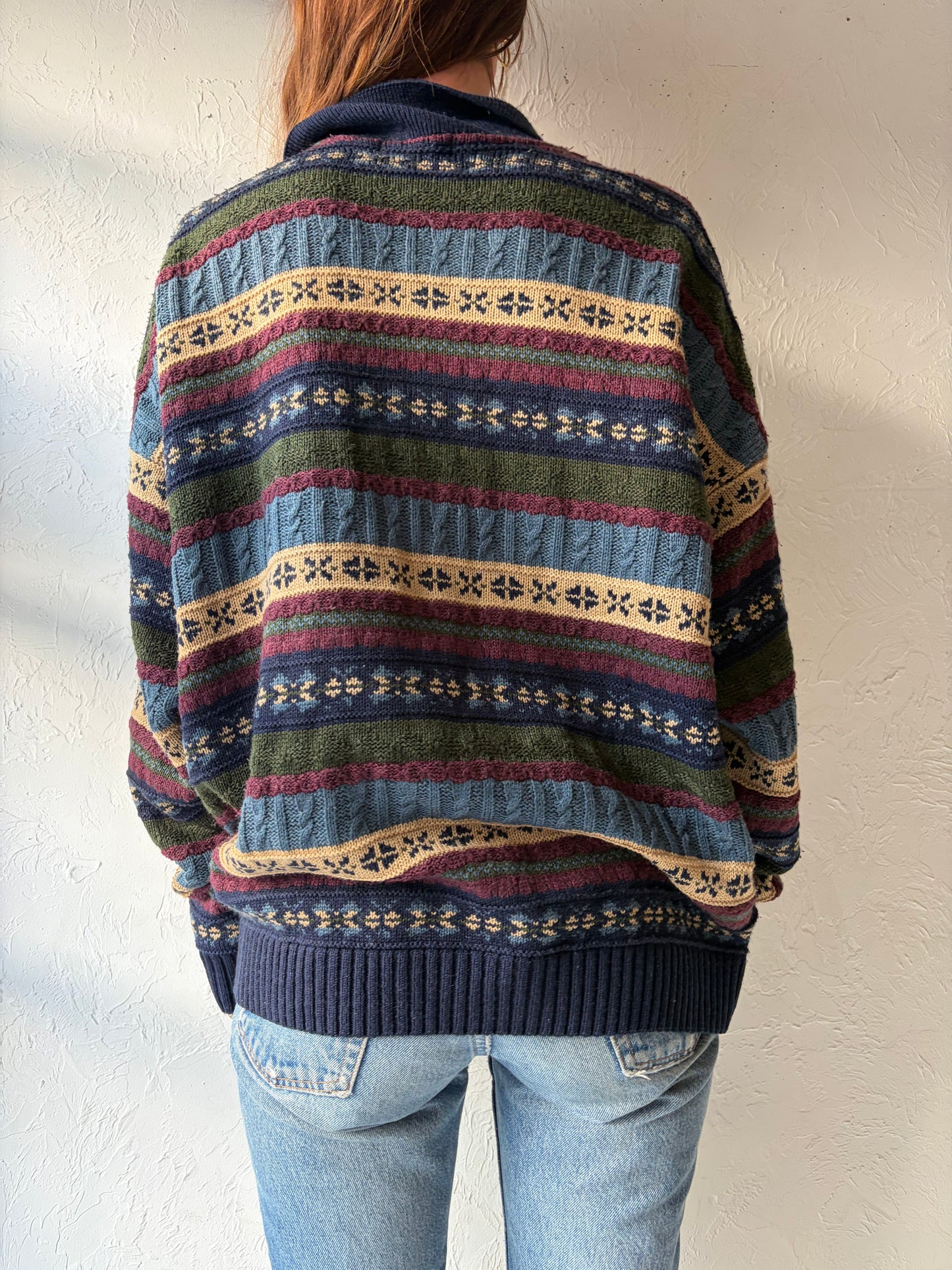 90s 'Arnold Palmer' Grandpa Sweater / Large