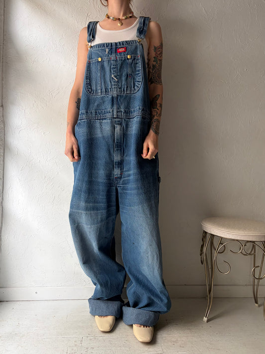 Y2K ‘Dickies’ Denim Overalls / XL