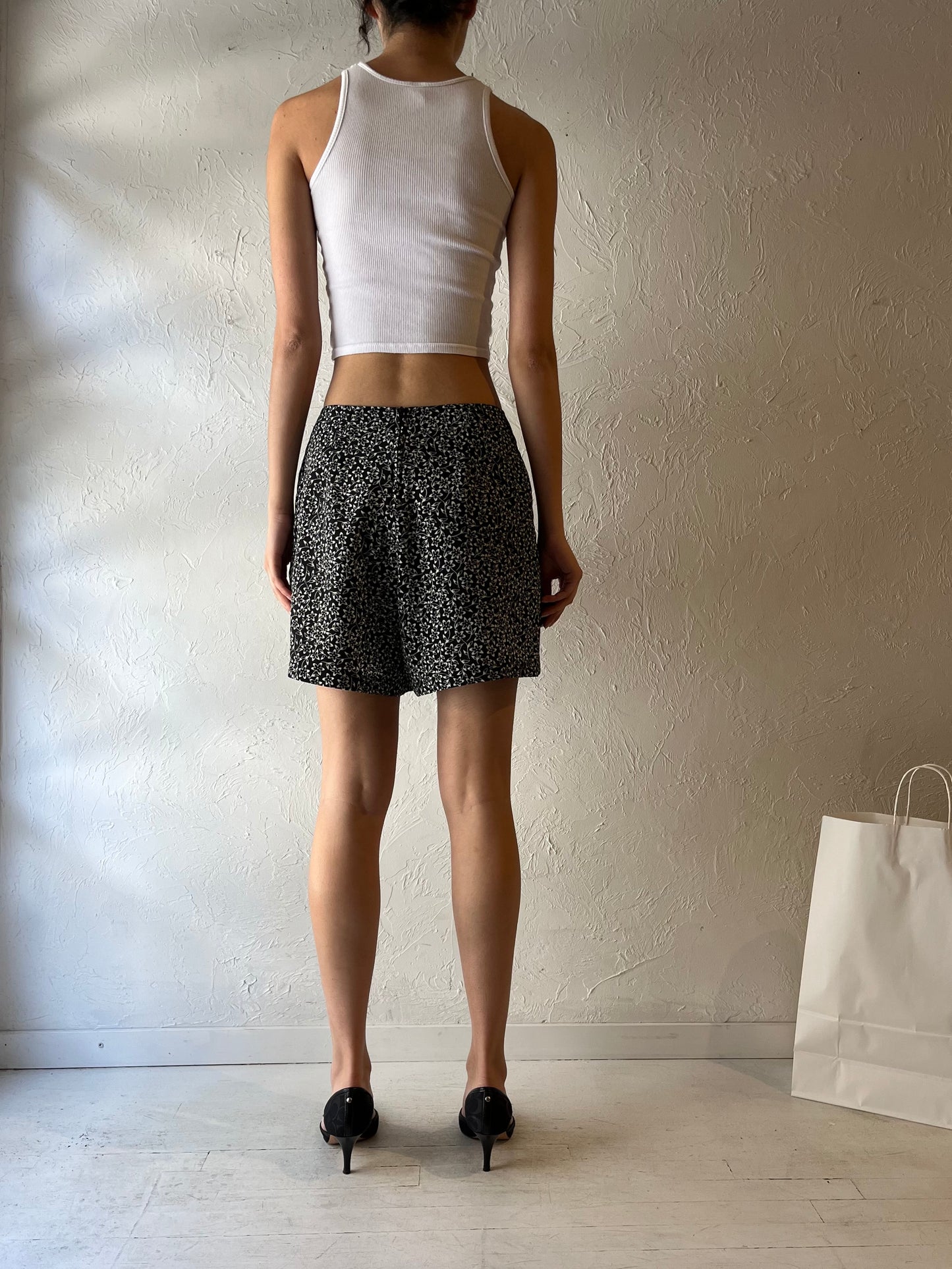 90s ‘Accomplice’ Floral Skort / Small