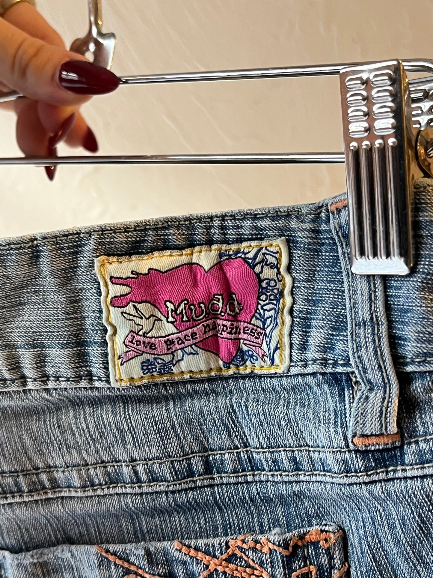 Y2k 'Mudd' Jean Shorts / Medium