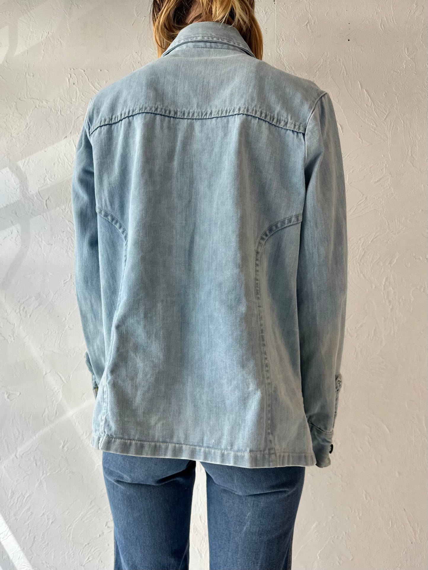 Vintage 'Marjone' Denim Jacket / Large