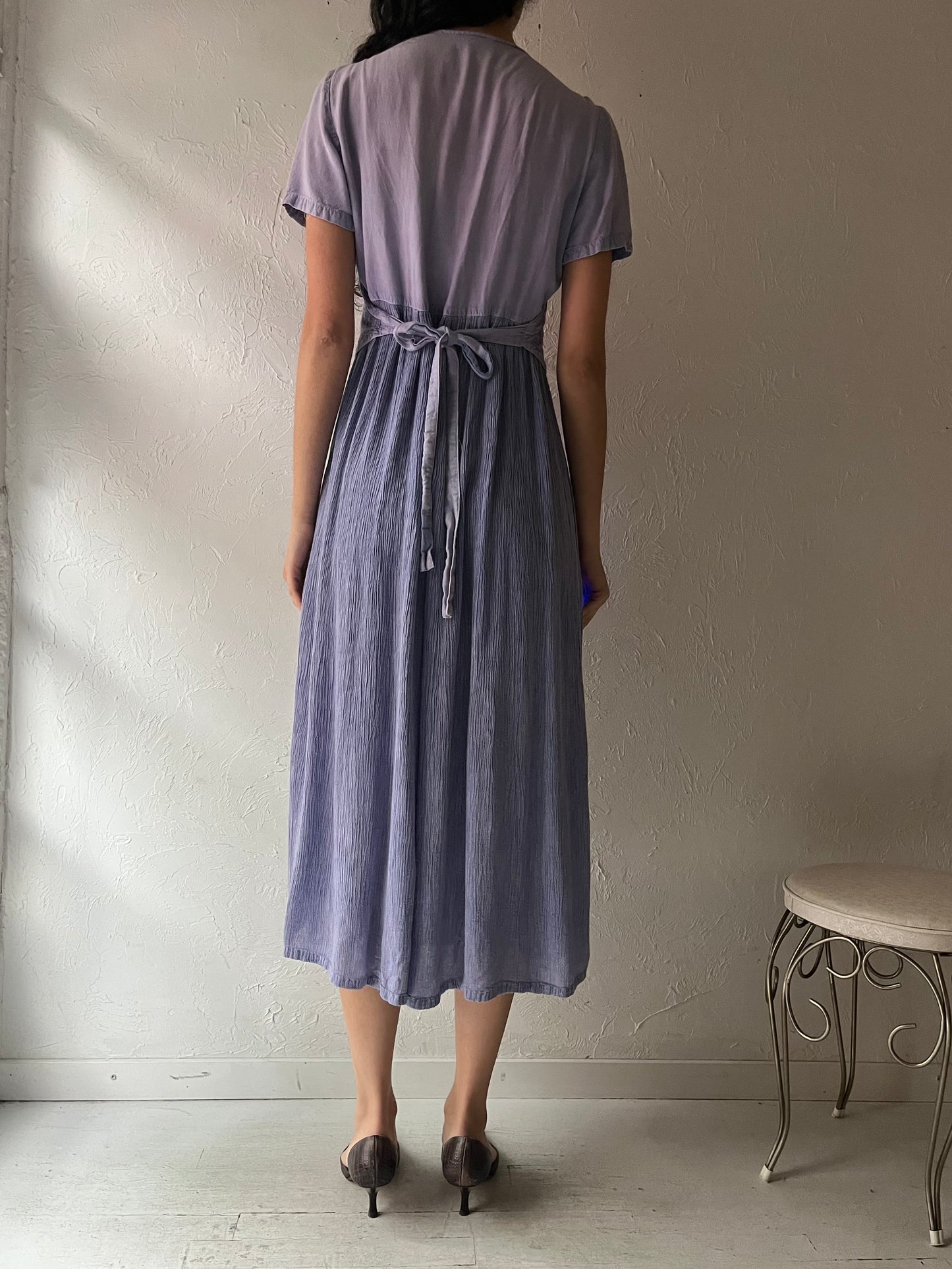 90s 'East West' Vest Dress / Small