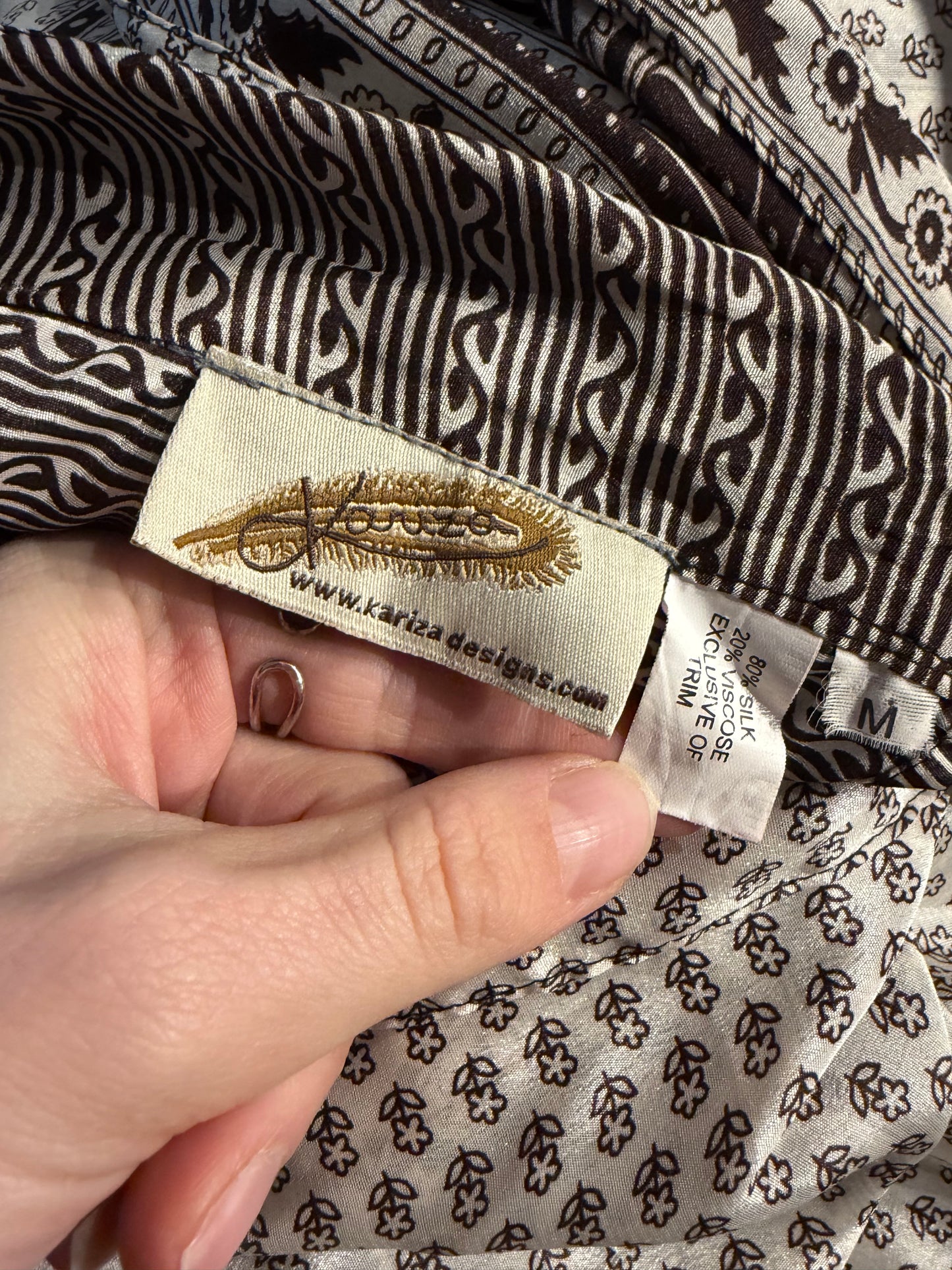 Y2k 'Kariza' Wrap Skirt / Medium