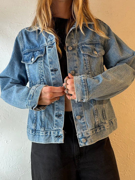 90s ‘Tommy Hilfiger’ Denim Jacket / Large