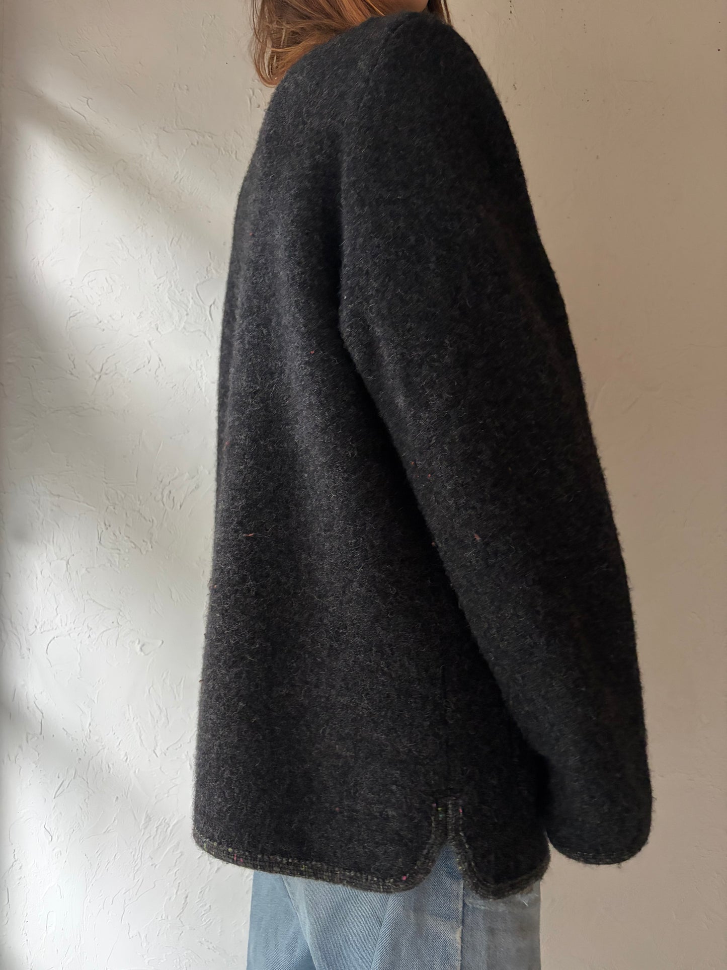 Vintage 'LL Bean' Gray Wool Jacket / Small