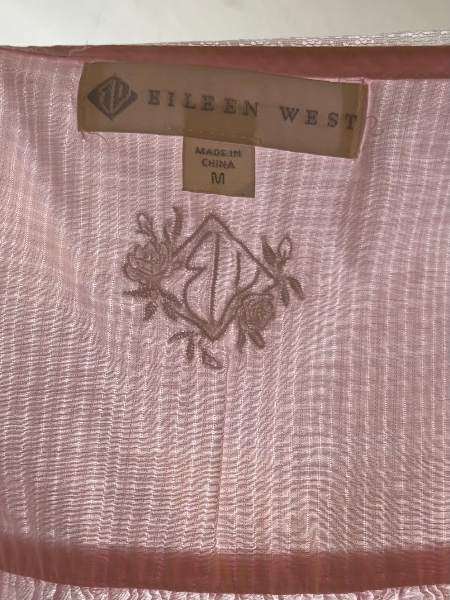 Y2k 'Eileen West' Pink Cottage Core Midi Dress / Medium