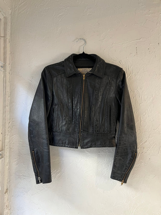 Leather jacket / S
