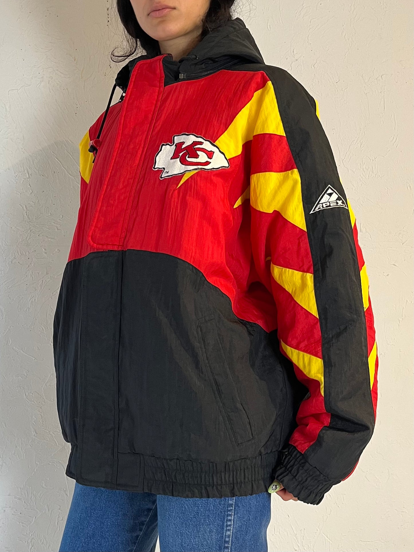 90s ‘Pro Line Kansas City’ Bomber Jacket / Large