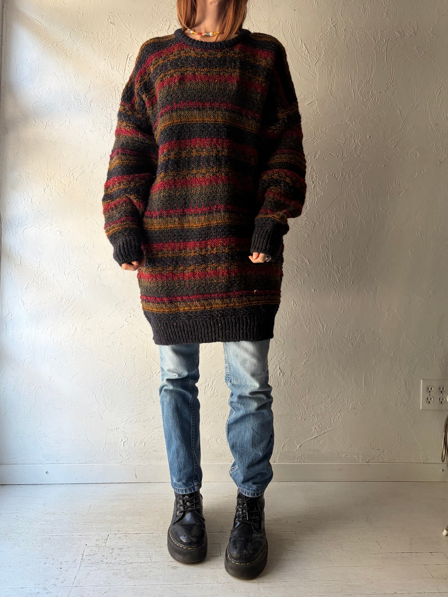 Vintage 'Gaeltarra' Wool Mohair Sweater / XL