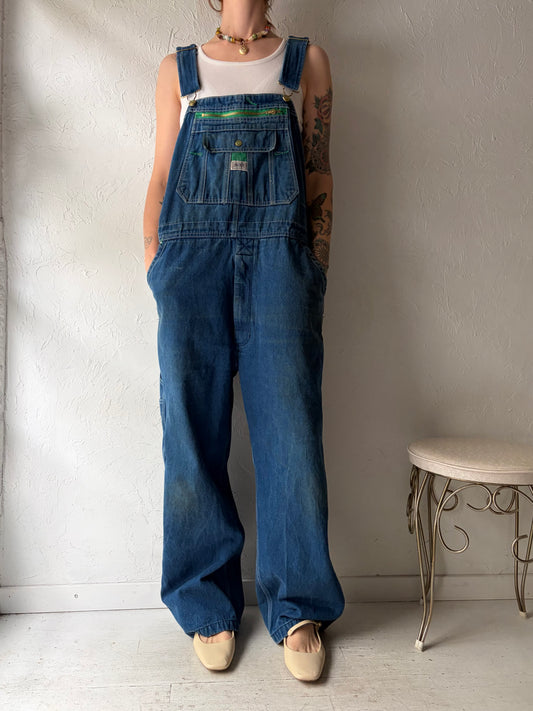 Y2K ‘Liberty’ Denim Overalls / XL