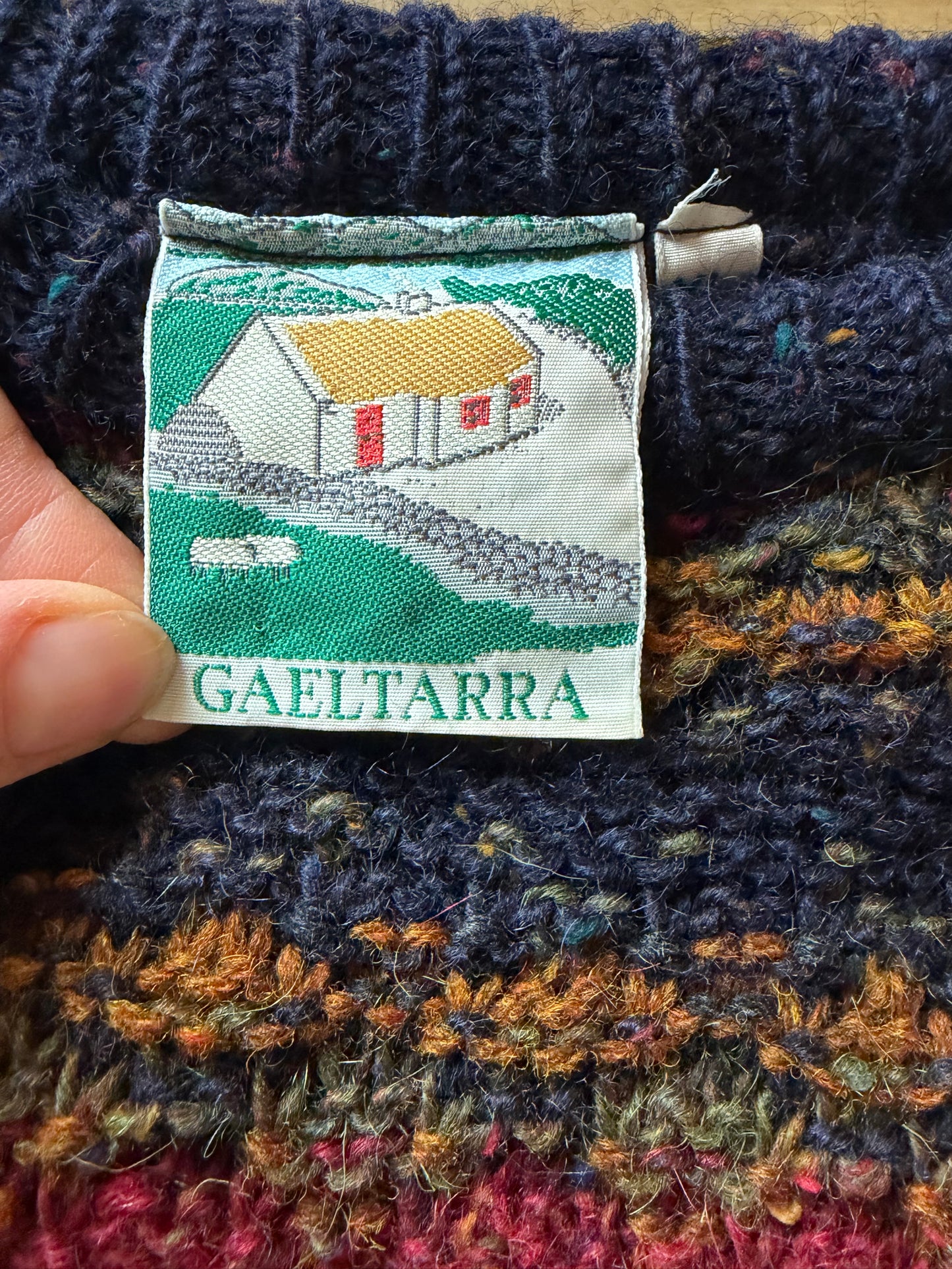 Vintage 'Gaeltarra' Wool Mohair Sweater / XL