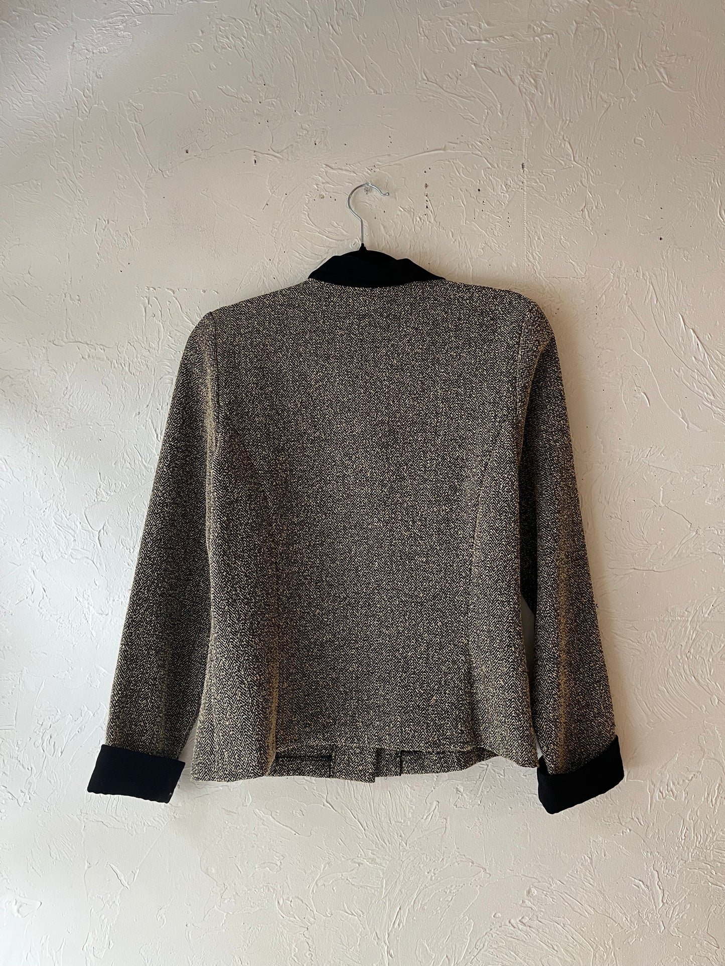 Y2k 'Erica' Tweed Blazer / Medium