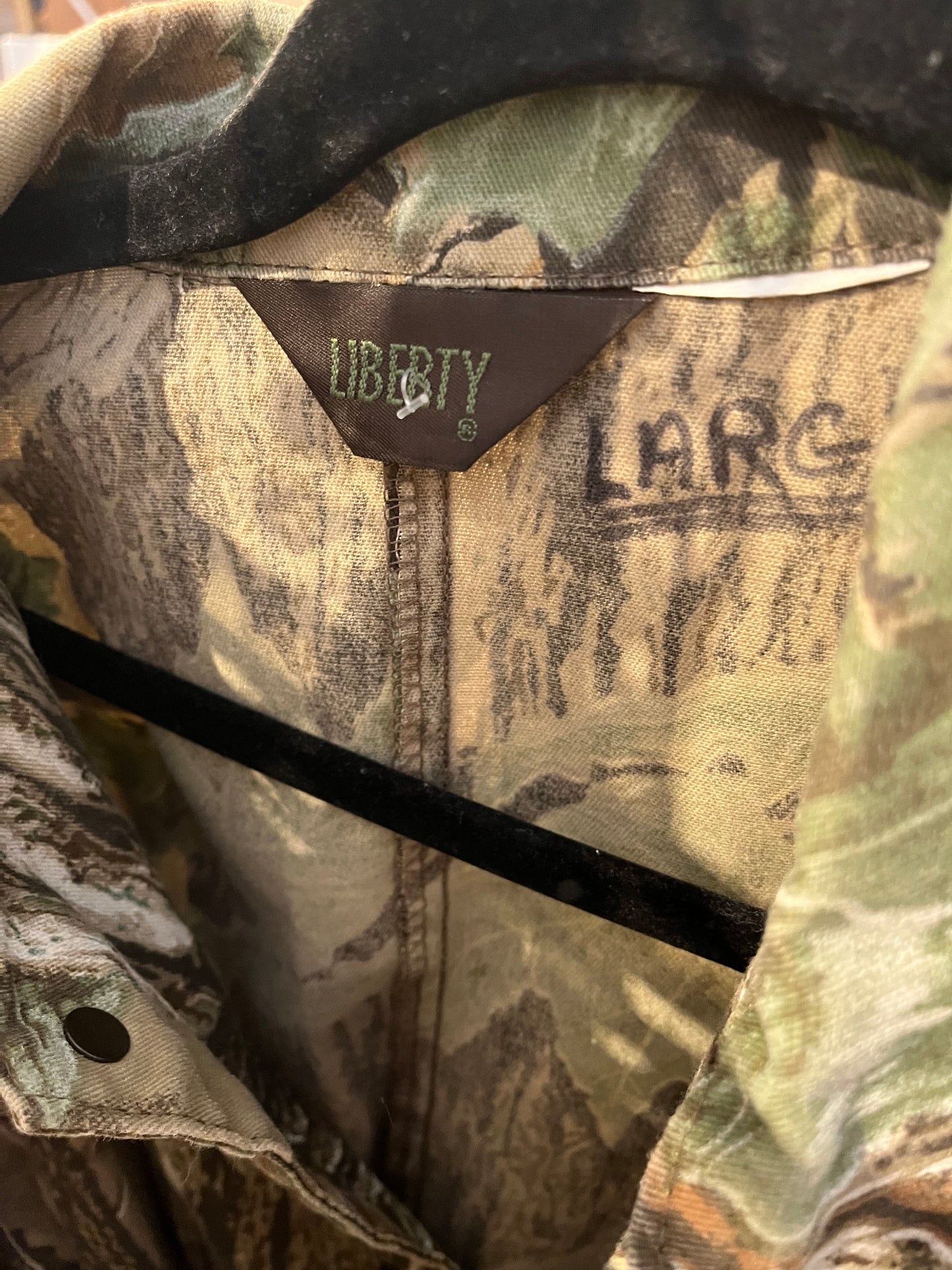 Y2K ‘Liberty’ Real Tree Camouflage Boiler Suit / Large