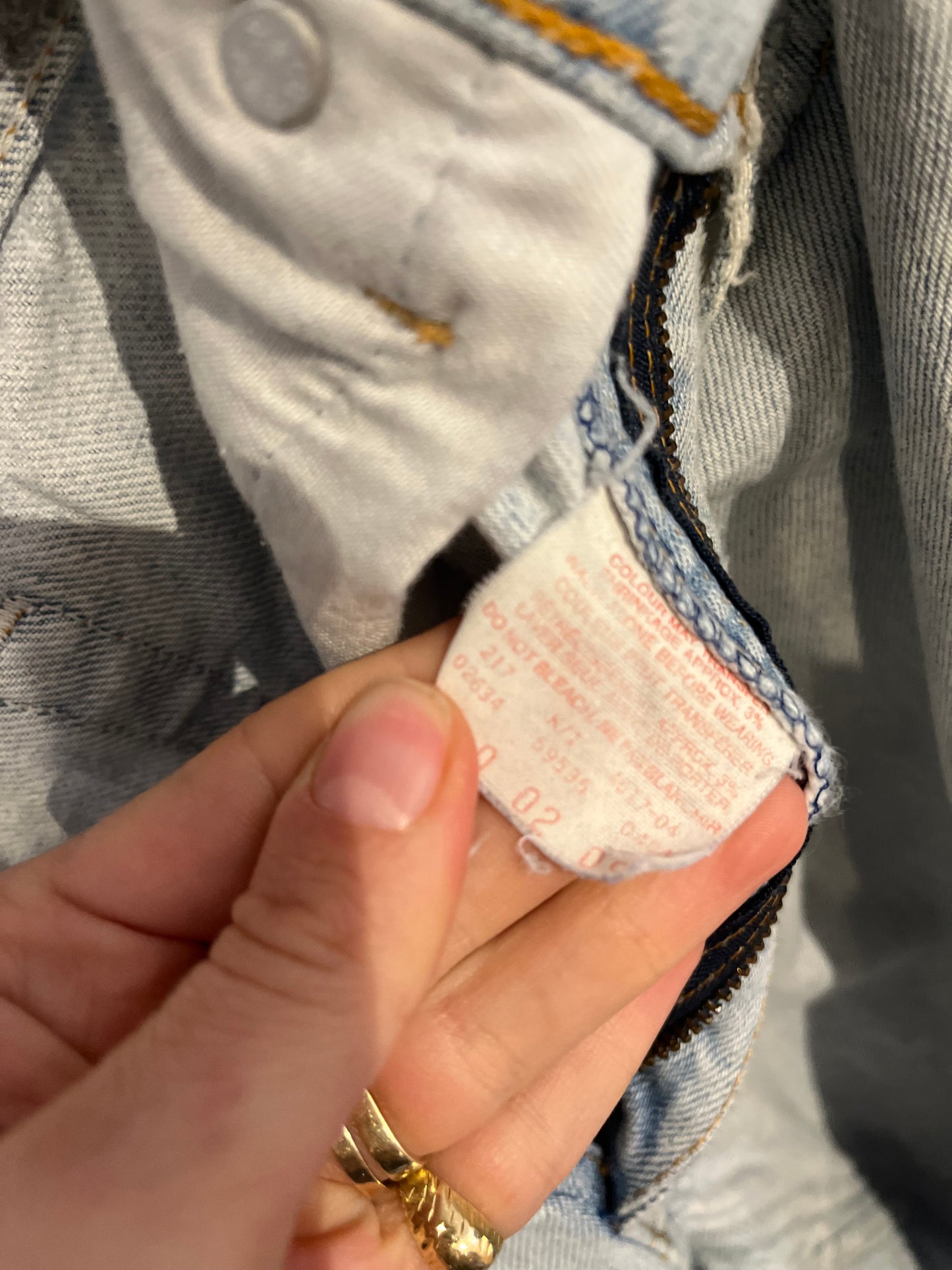 90s ‘Levis 535’ Reworked Jeans / 29