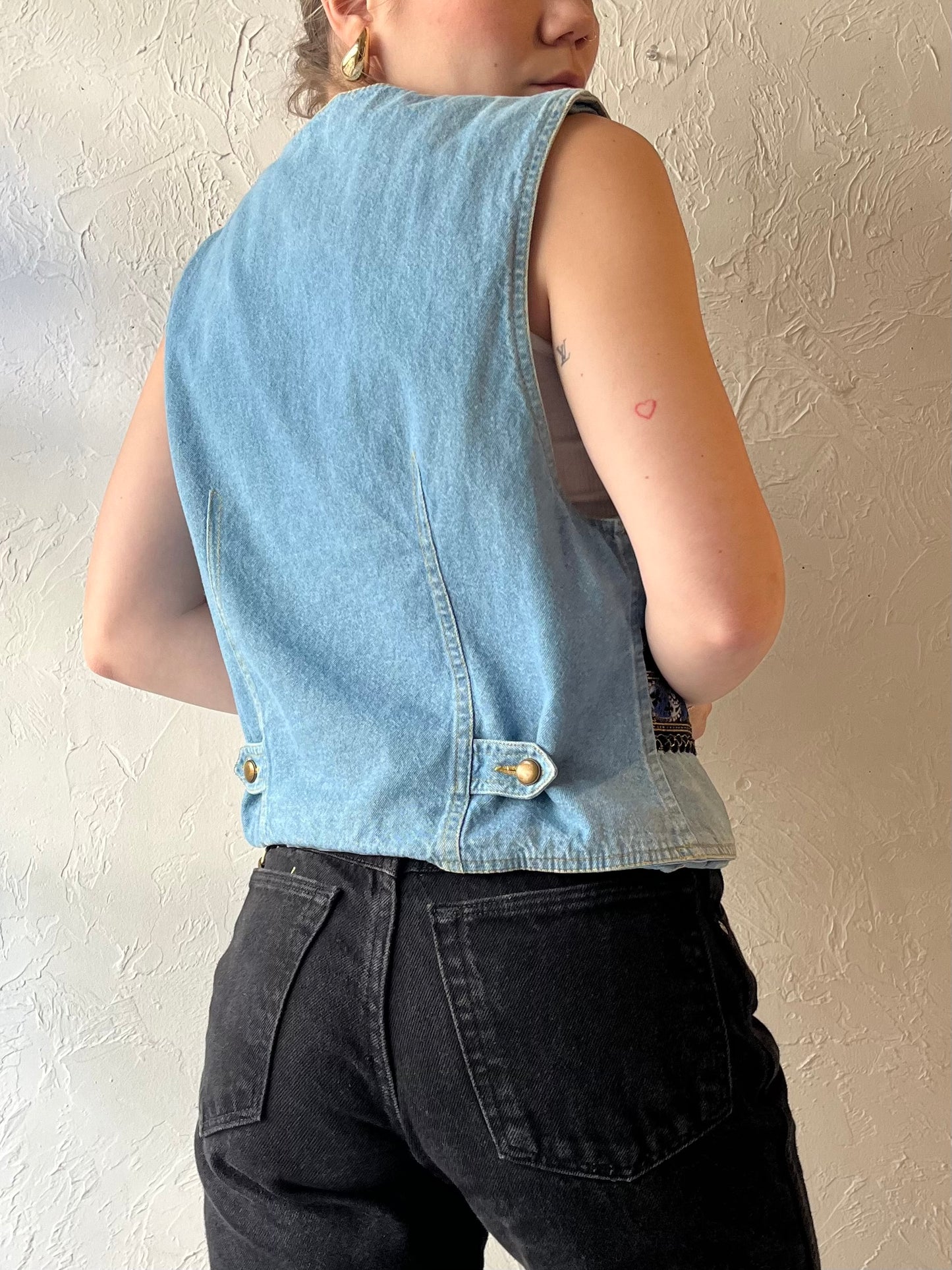 90s ‘Liz Wear’ Denim Vest