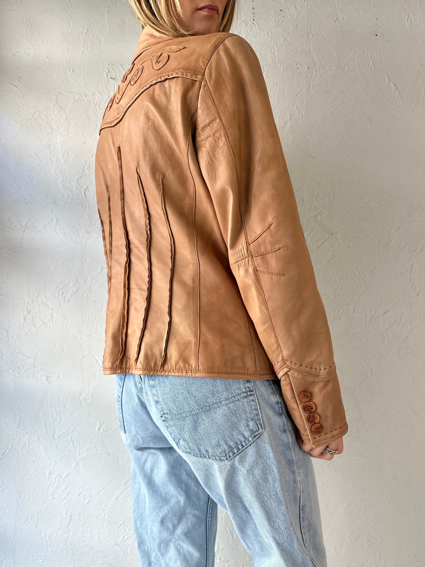 80s 'Scully' Leather Jacket / Large