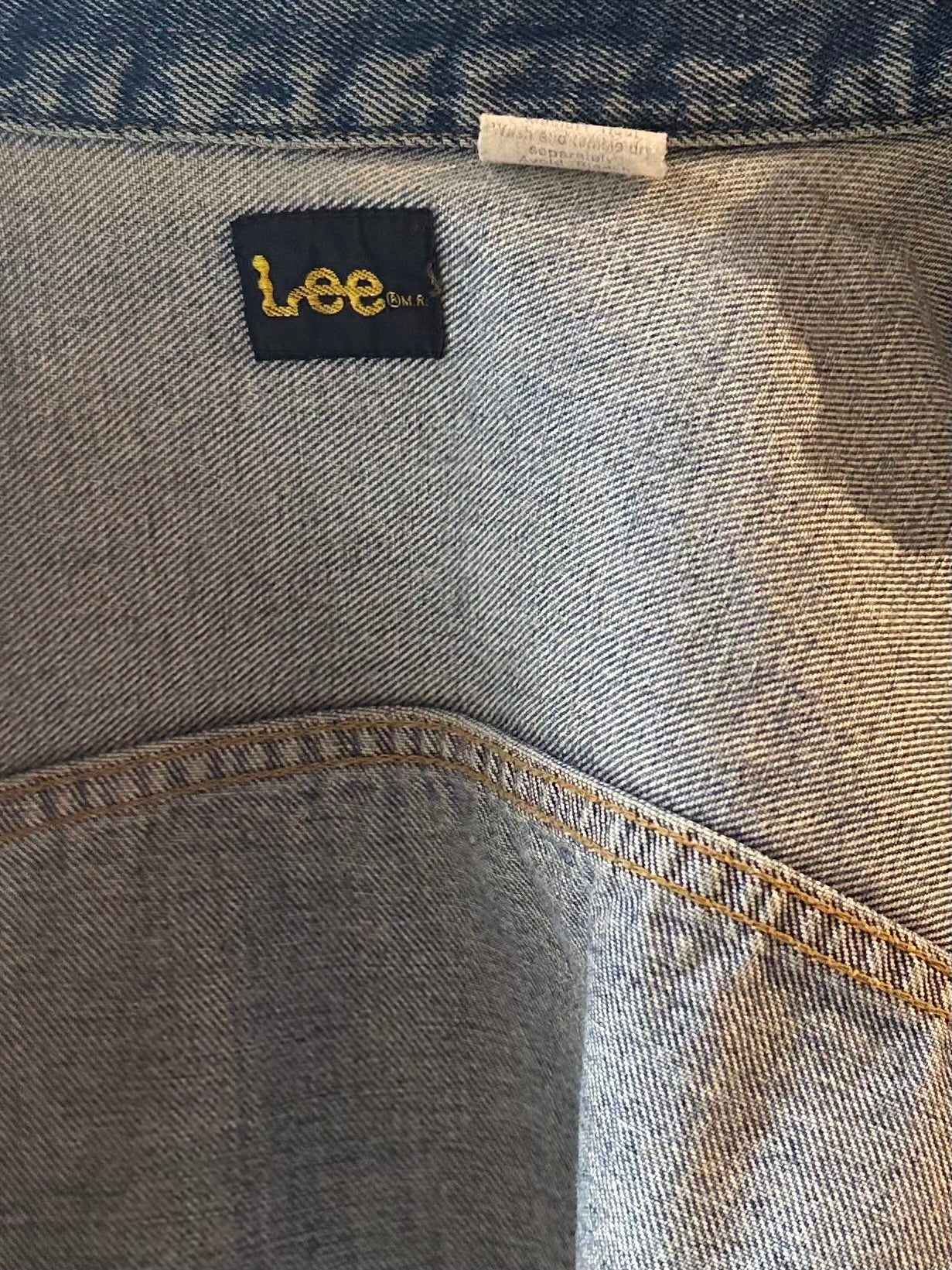 90s ‘Lee’ Denim Jacket / XL