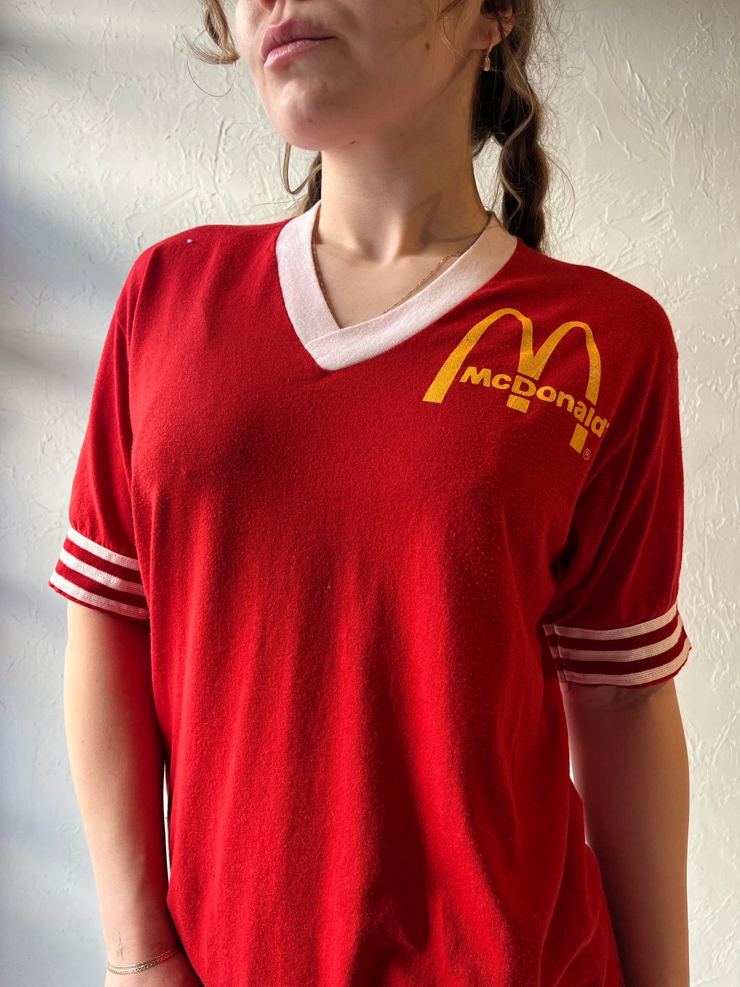 80s 'Jerzees' McDonalds T shirt / Made in USA / Medium