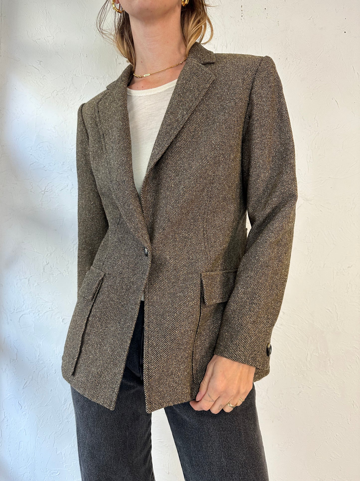 90s 'Jones New York' Womens Suit Jacket / Medium