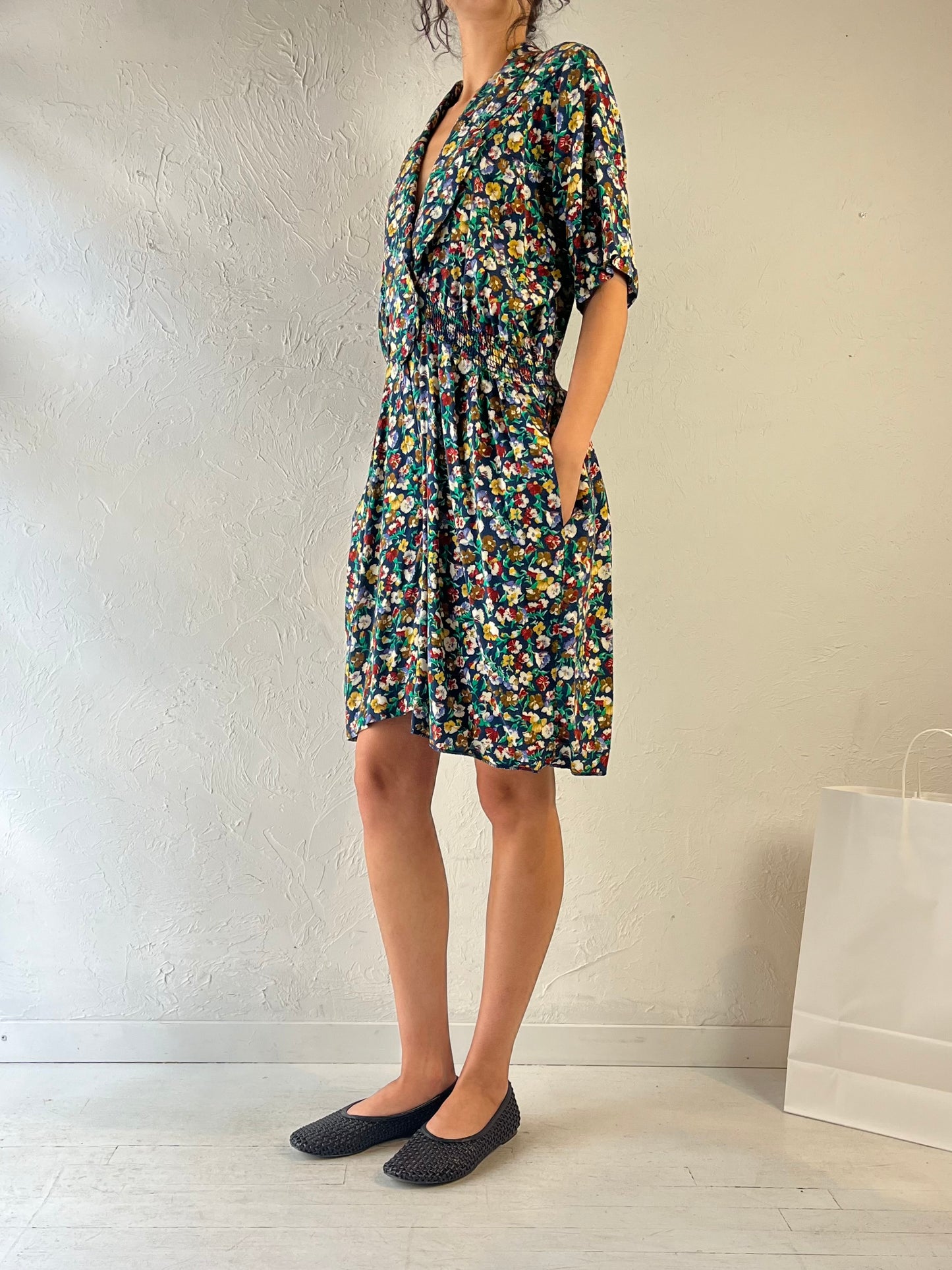 'Brettons' Floral Romper / Large