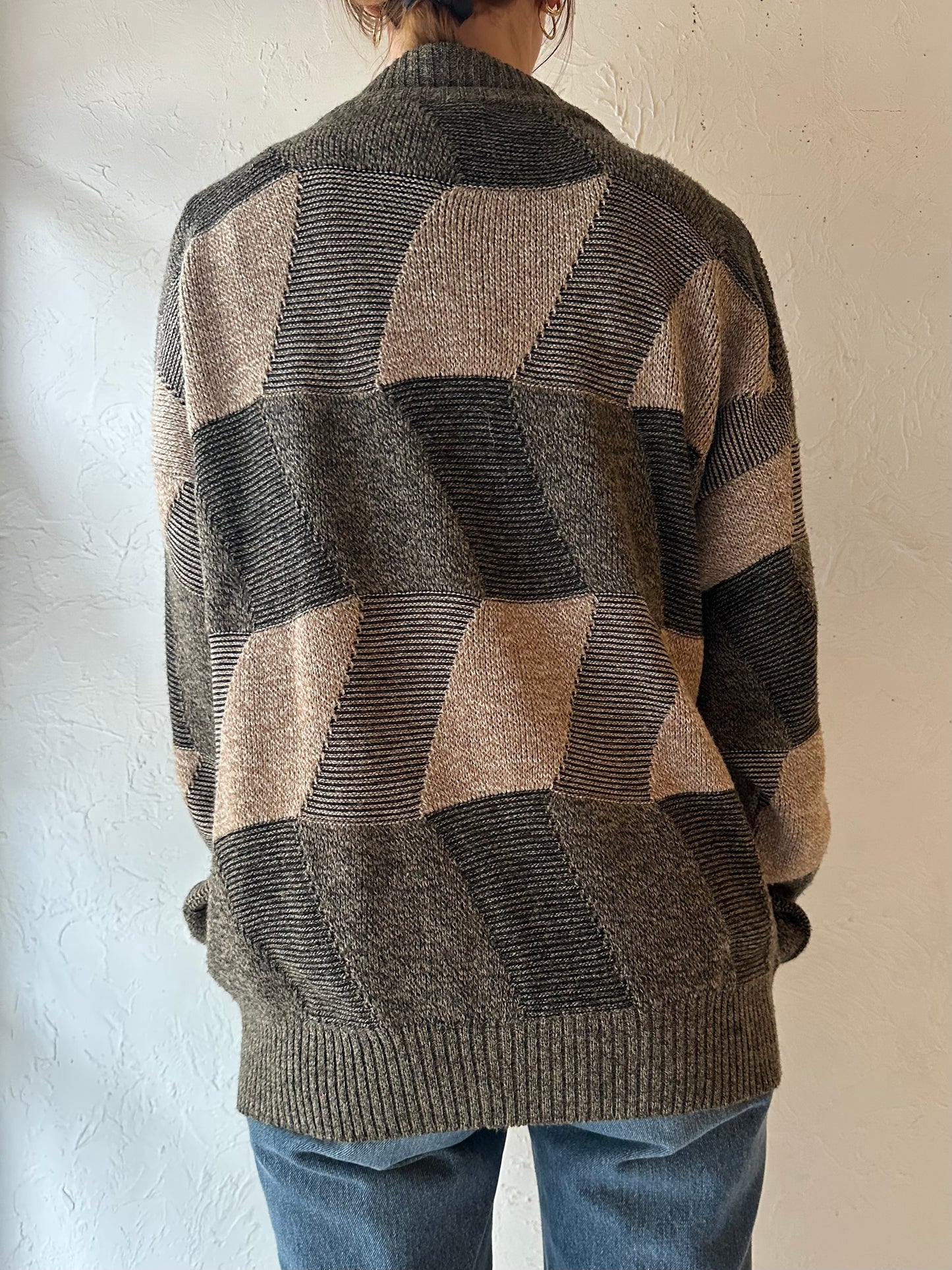 90s 'Gioconda' Crew Neck Sweater / XL