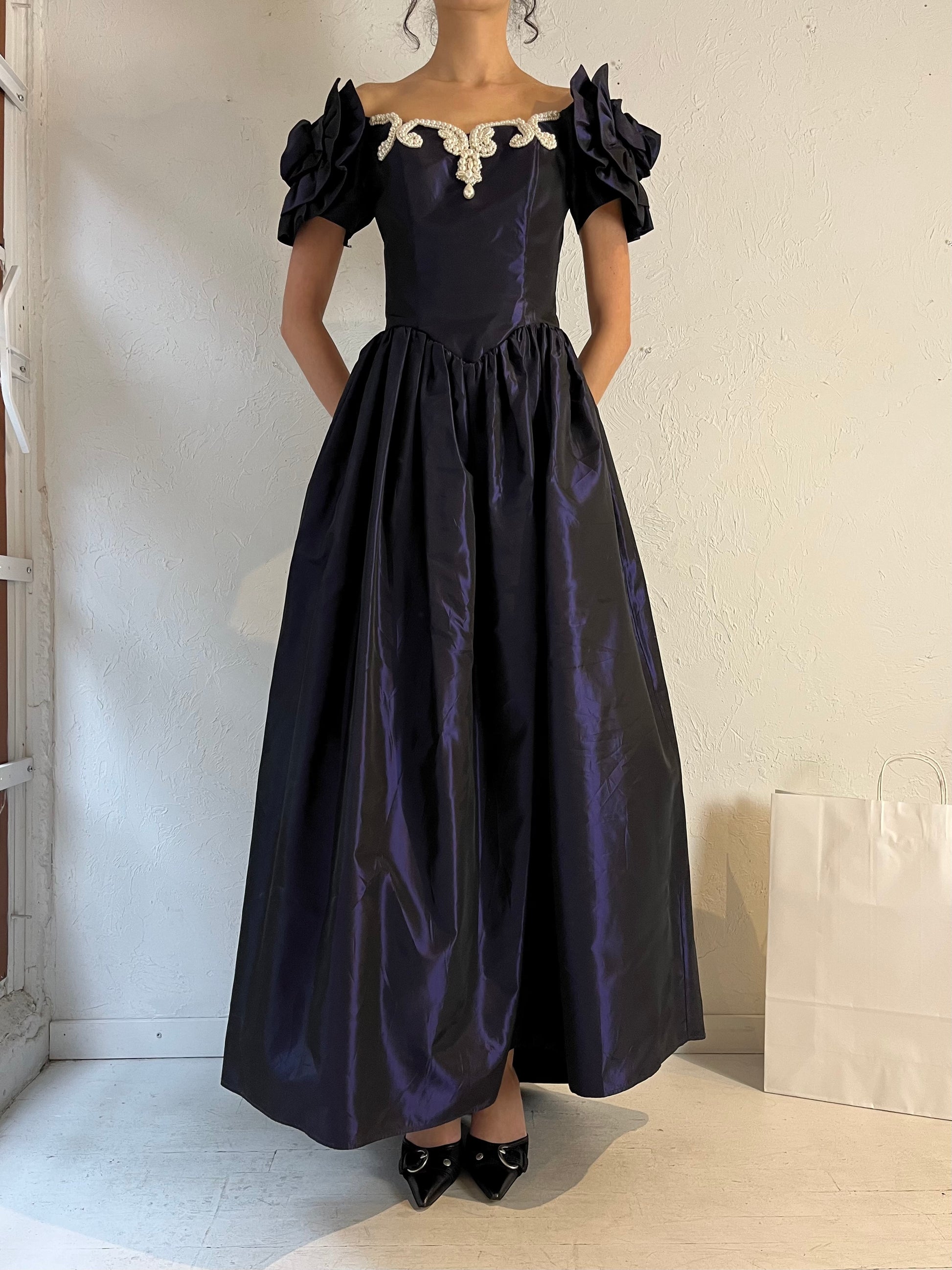 90s 'Jessica McClintock' Purple Formal Dress / Small Wildhoneygoods 90s 'Jessica McClintock' Purple Formal Dress / Small Wildhoneygoods