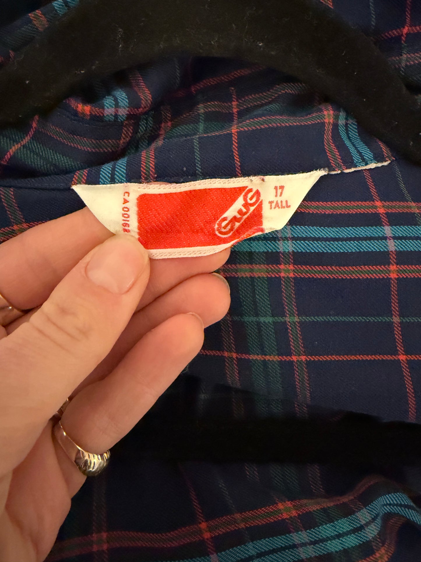 80s ‘MWG’ Western Snap Up Shirt / XL