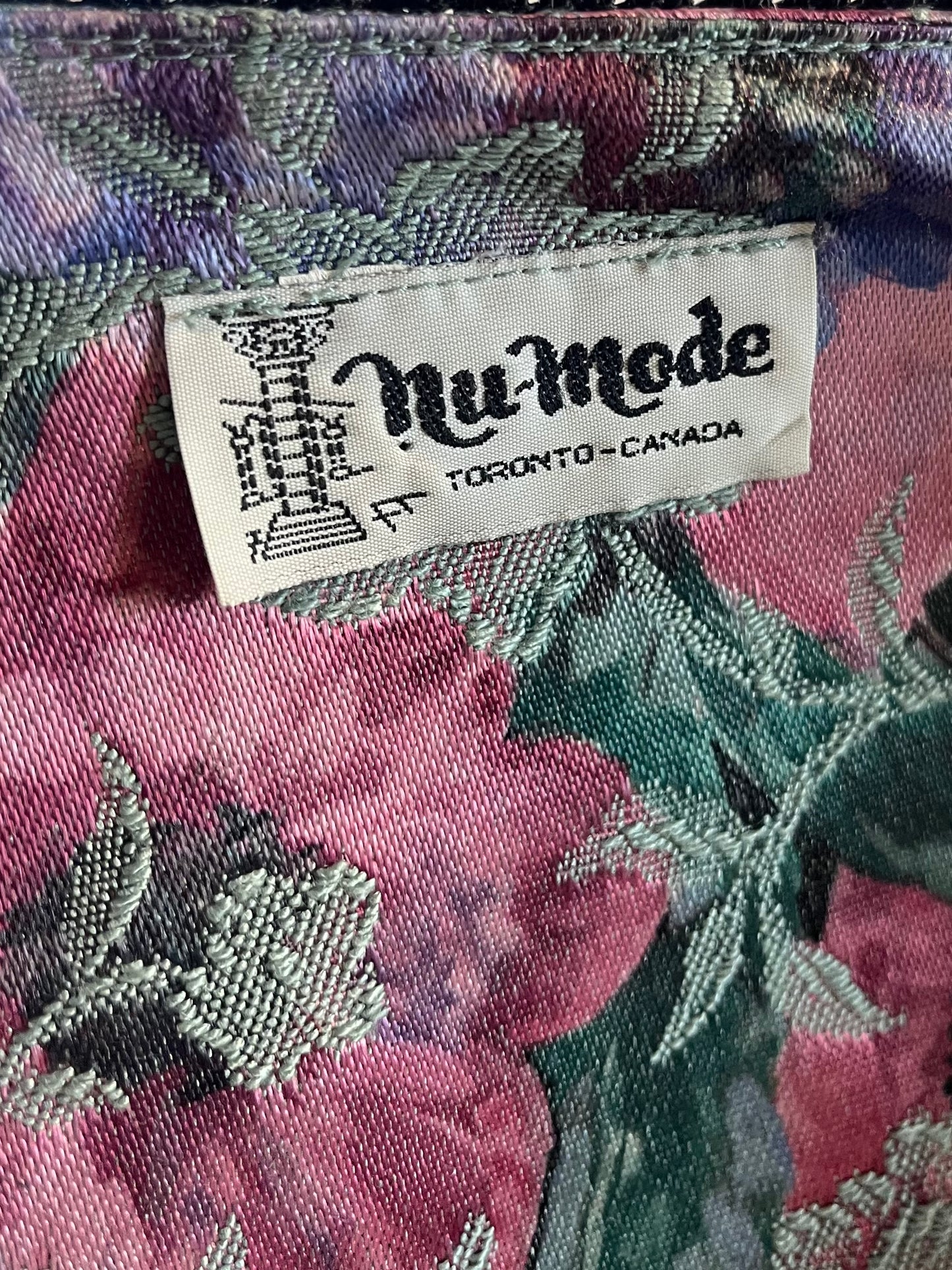 80s ‘Nu Mode’ Floral Jacket / Medium