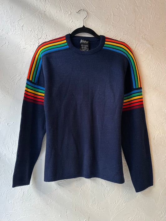 90s Rainbow Sweater