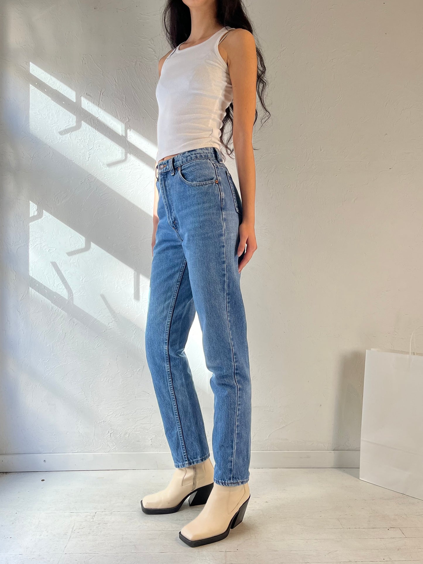 90s ‘Levi’s’ 531 Blue Denim Jeans / Medium