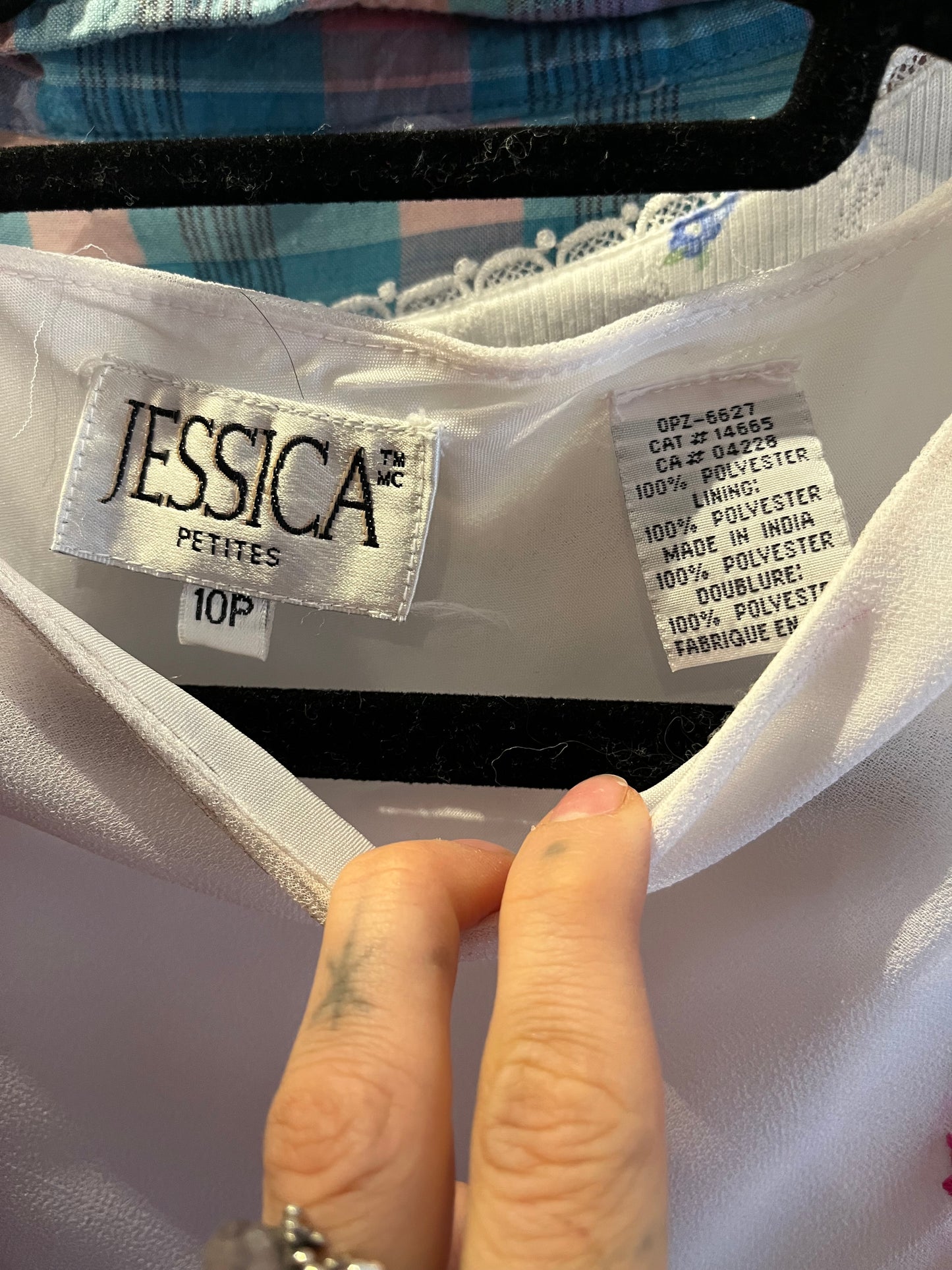 90s ‘Jessica’ White Sleeveless Maxi Dress / Medium