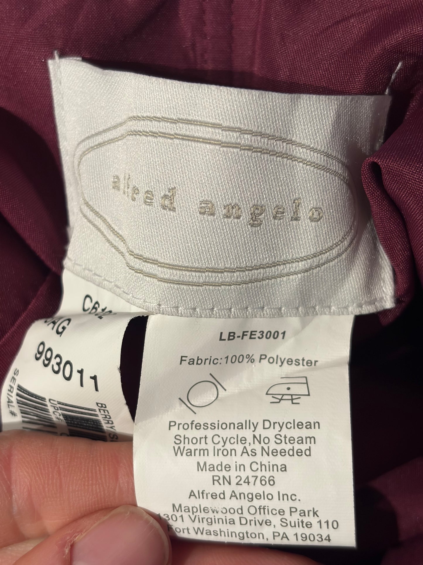 Y2k 'Alfred Angelo' Purple Strapless Formal Midi 2000s Prom Dress / Medium