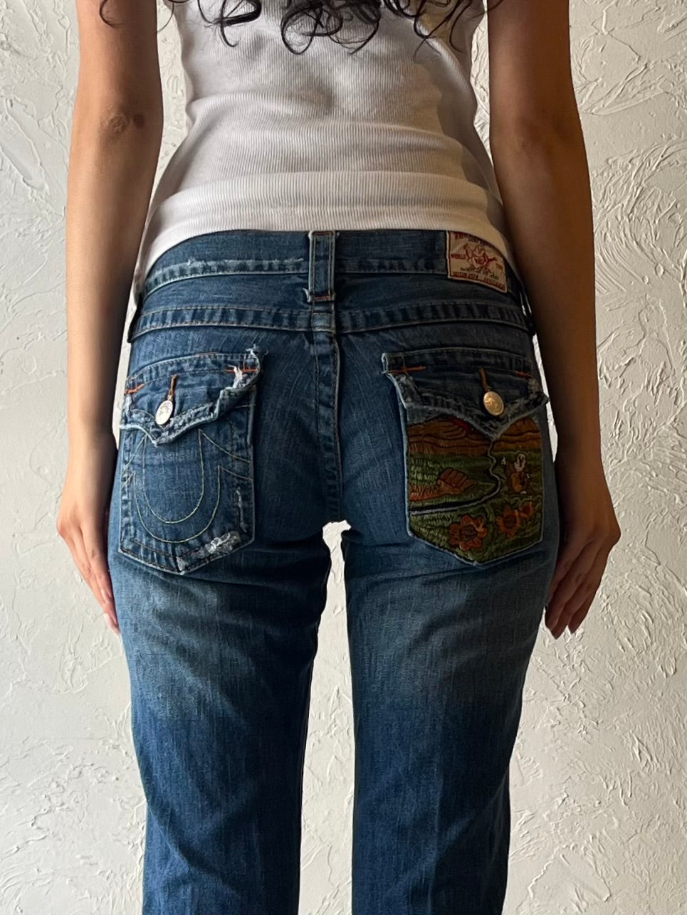 Y2K ‘True Religion’ Low Rise Jeans / Small
